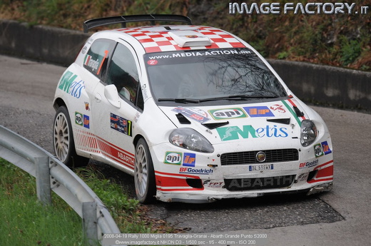 2008-04-19 Rally 1000 Miglia 0195 Travaglia-Granai - Abarth Grande Punto S2000